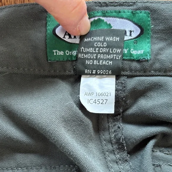 Arborwear Men’s Dark Green Cargo Pants 34x30 - Picture 6 of 6